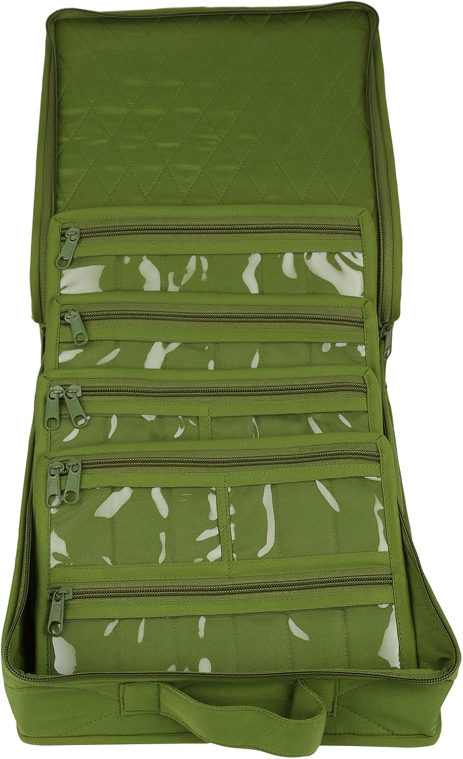 Yazzii クラフトボックス ファブリックトップ グリーン